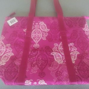 Vera Bradley Cooler Tote in Stamped Paisley NWT